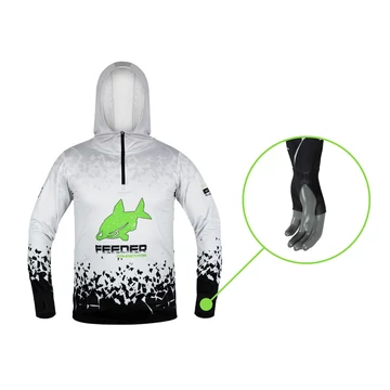 Delphin UV ARMOR 50+ Kapucnis hosszúujjú póló Reaxe S