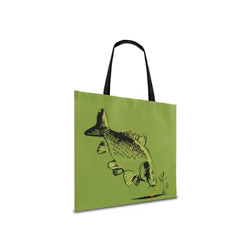 Delphin ShopBAG CARP bevásárlótáska 50x45cm – horgász bevásárlótáska pontyos mintával