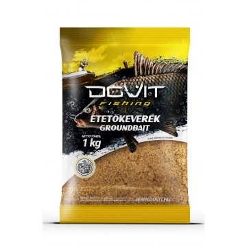 DOVIT Fokhagymás etetőkeverék 1000gr ponty és amur horgászathoz