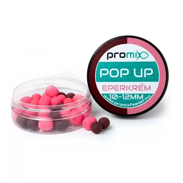 PROMIX Pop Up 10-12mm Eperkrém 20g – lebegő édes aromájú csali pontyhorgászathoz