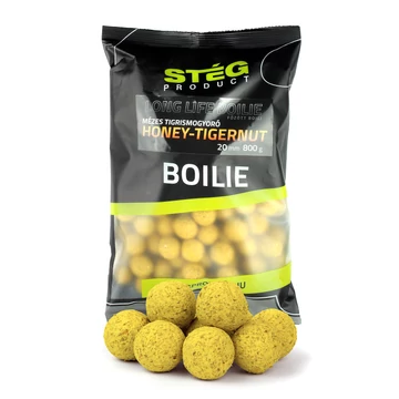 Stég Long Life Boilie 20mm Mézes Tigrismogyoró