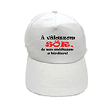 Baseball sapka – A válaszom sör! felirattal