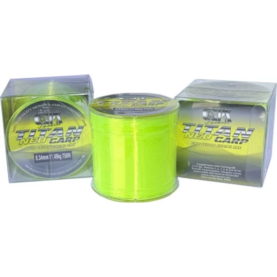 CPX Titan NEO CARP LINE zsinór - Fluo Yellow - 750m - 0,32mm