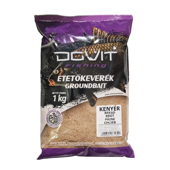 DOVIT 1000gr kenyér etetőkeverék pontyhorgászathoz