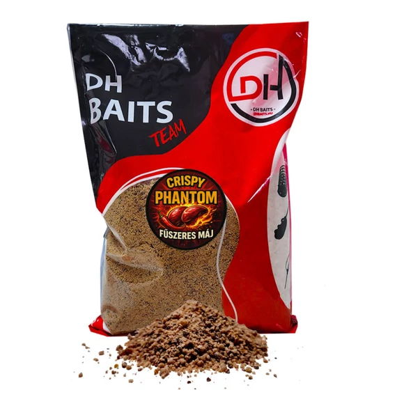 Dunai Horgászok Crispy Phantom etetőanyag 800g ponty és amur horgászathoz