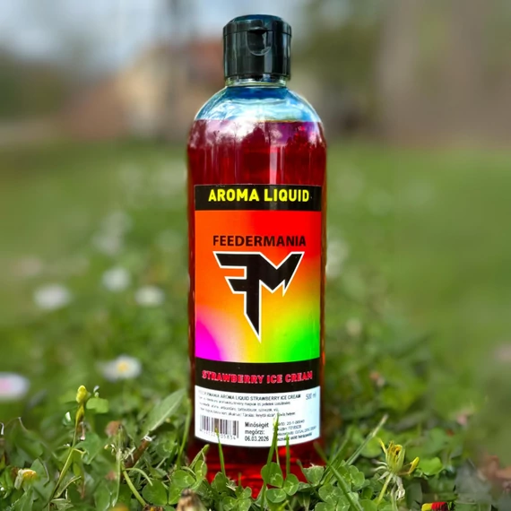 FEEDERMANIA AROMA LIQUID STRAWBERRY ICE CREAM 500 ML